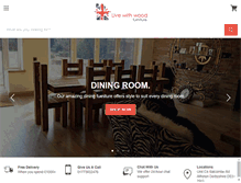 Tablet Screenshot of livewithwood.com